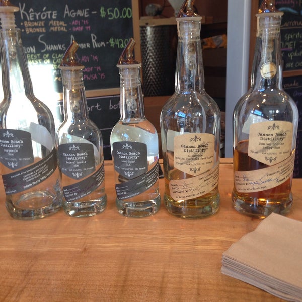 Photo taken at Cannon Beach Distillery by melissa r. on 8/26/2015