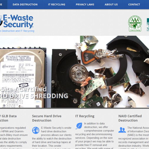 EWaste Security Irvine Industrial ComplexEast Irvine, CA