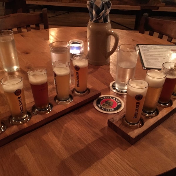Photo taken at Paulaner on Bowery by Yang S. on 9/29/2015