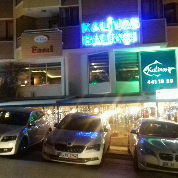 Das Foto wurde bei Kalinos Balık Restaurant von Esat T. am 3/10/2017 aufgenommen