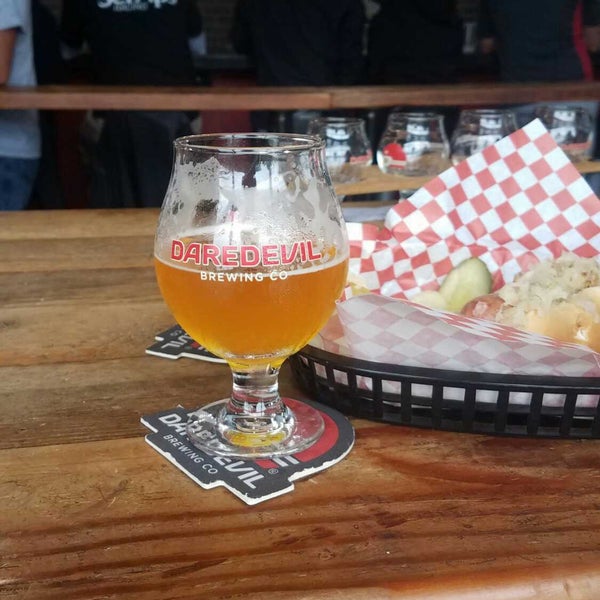 Photo taken at Daredevil Brewing Co by Buddy R. on 9/8/2018