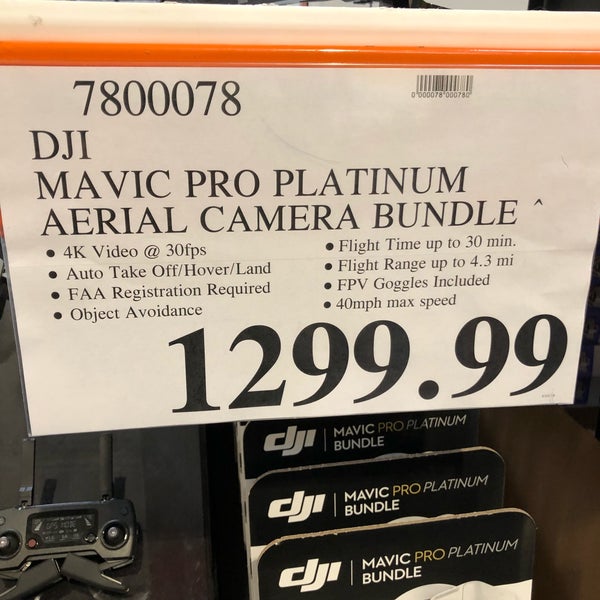 Mavic pro platinum costco 2025