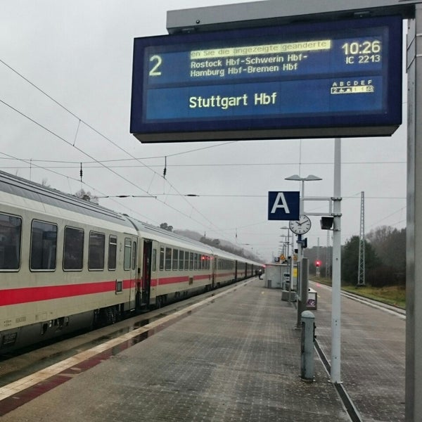 Photo taken at Bahnhof Ostseebad Binz by reiseblögle on 1/10/2015