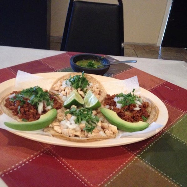 today's special tacos $1.50 ( chicken , steak , or al pastor  offer valid in the restaurant only )