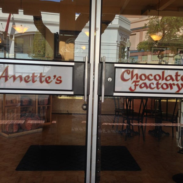 Photo taken at Anettes Chocolate Factory by Anna K. on 9/2/2013