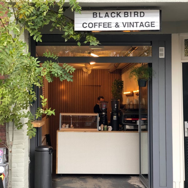 Photo taken at Blackbird Coffee &amp; Vintage by Sam B. on 10/28/2020