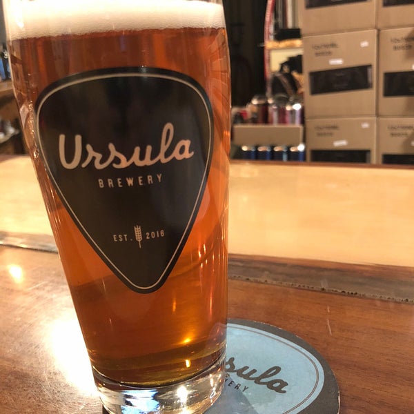 Photo taken at Ursula Brewery by Matthew B. on 9/16/2018