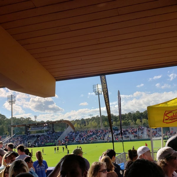 Photo taken at WakeMed Soccer Park by TJ S. on 10/27/2019