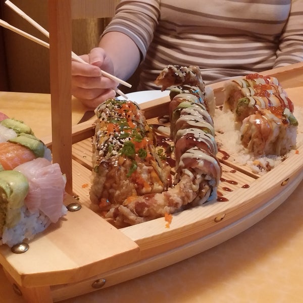 The angel roll (far right) was my favorite!