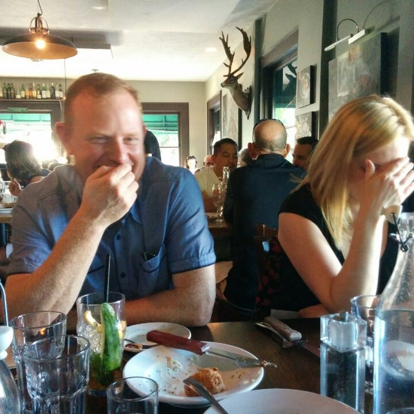 Photo taken at Smithfields Restaurant &amp; Bar by Rand F. on 7/27/2014
