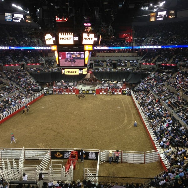Photo taken at The San Antonio Stock Show &amp; Rodeo by Dan D. on 2/23/2013