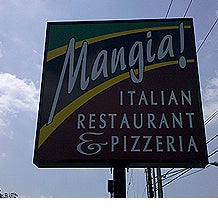 Photo taken at Mangia Italian Restaurant &amp; Pizzeria by Mangia Italian Restaurant &amp; Pizzeria on 10/13/2014