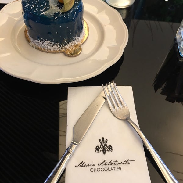 Photo taken at Marie Antoinette Chocolatier by yurda k. on 7/26/2018
