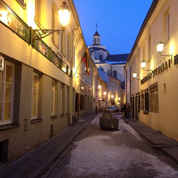 Das Foto wurde bei Stiklių gatvė | Stiklių Street von Sarah O. am 2/15/2013 aufgenommen