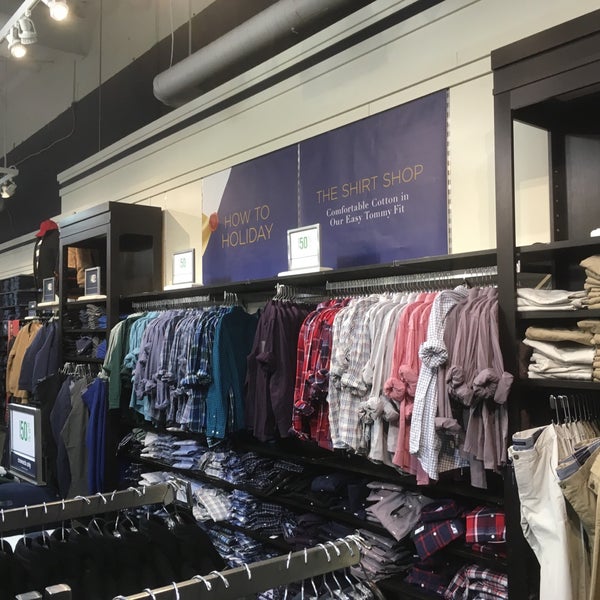 A Tommy Hilfiger factory outlet store at South Edmonton Common in