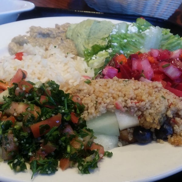 Photo taken at Fadi&#39;s Mediterranean Grill by Jacqueline R. on 7/13/2015