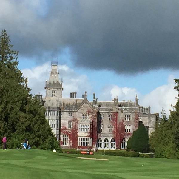 Photo taken at Adare Manor Hotel by Michelle on 9/21/2015