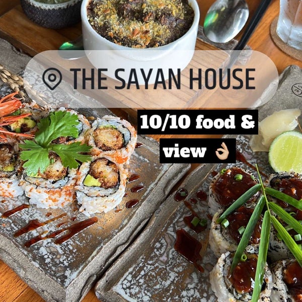 Снимок сделан в The Sayan House - Japanese x Latin Fusion Restaurant in Ubud пользователем Asma a. 7/11/2022