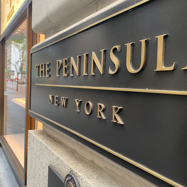 Photo taken at The Peninsula New York by Mohd Mazuri S. on 4/17/2023