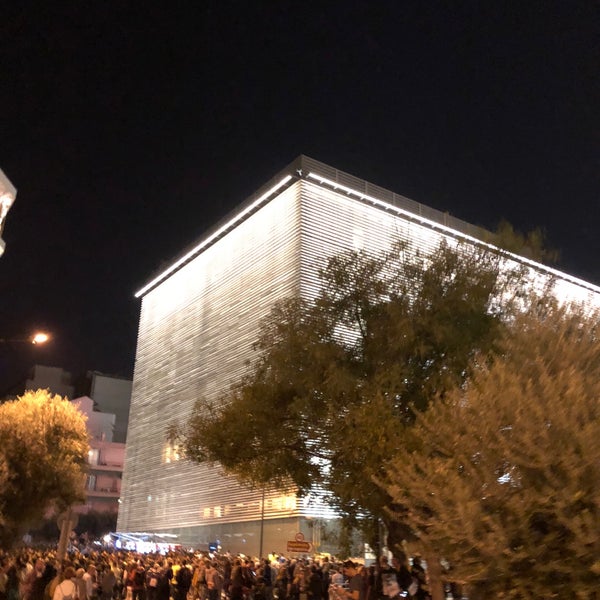 Photo taken at Onassis Cultural Center Athens by Tasos K. on 10/4/2018