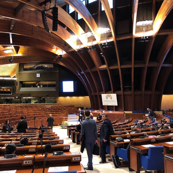 Photo taken at Council of Europe by Tasos K. on 11/19/2018