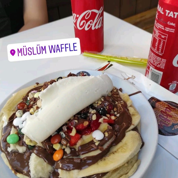 8/9/2021 tarihinde Efsun ❤️❤️ziyaretçi tarafından Müslüm Waffle'de çekilen fotoğraf