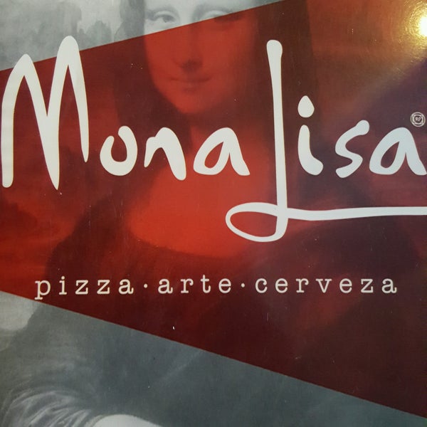 Mona Lisa с пиццей