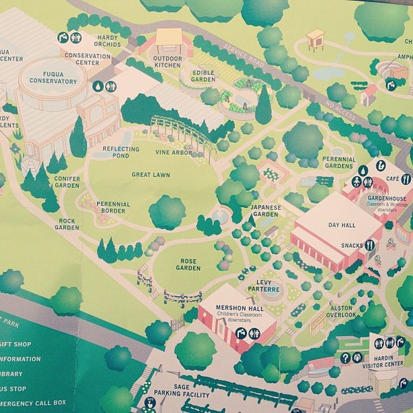 Atlanta Botanical Garden Map Photos At Atlanta Botanical Garden - Botanical Garden In Atlanta