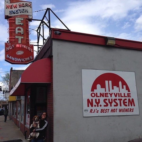 Photo taken at Olneyville New York System Restaurant by Paul C. on 5/4/2014