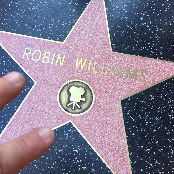 Photo taken at Hollywood Walk of Fame by Bradley L. on 7/17/2015