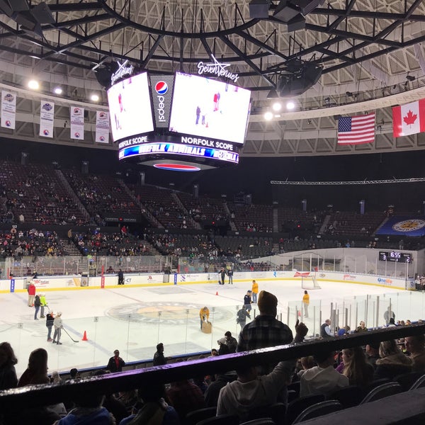 Photo taken at Norfolk Scope Arena by bill c. on 1/13/2019