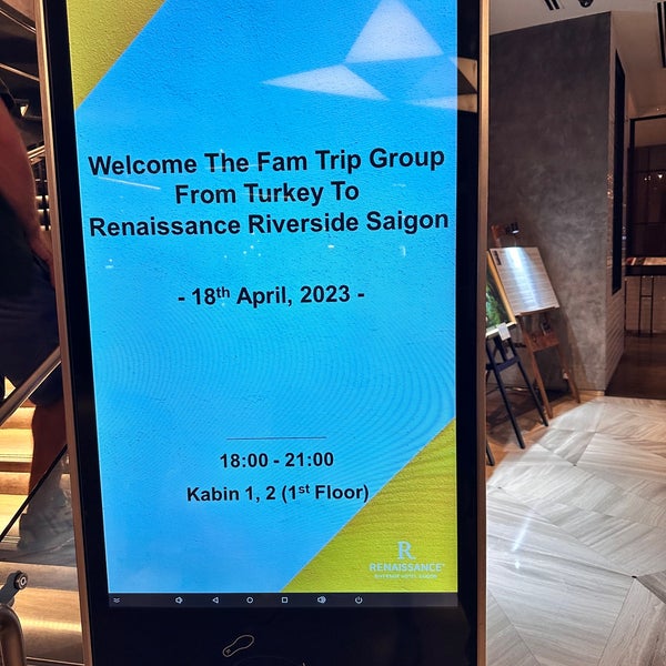 Das Foto wurde bei Renaissance Riverside Hotel Saigon von Selen O. am 4/18/2023 aufgenommen