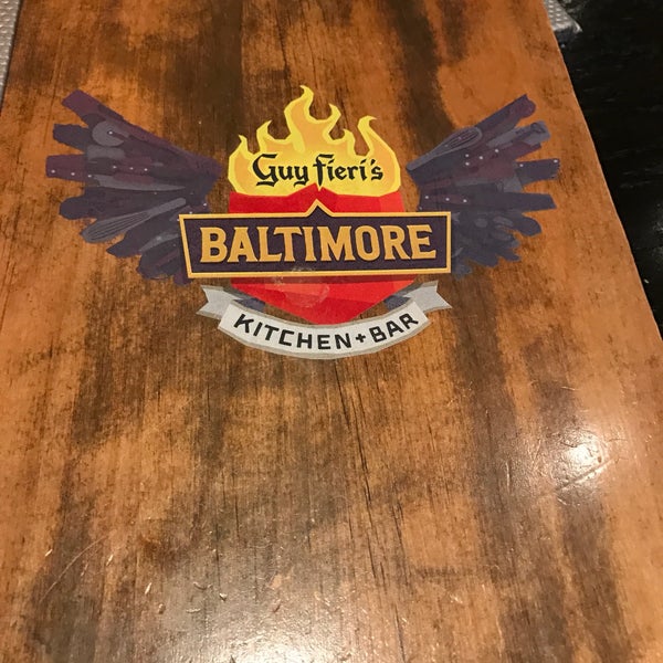 Photo taken at Guy Fieri&#39;s Baltimore Kitchen + Bar by Bill W. on 3/6/2017