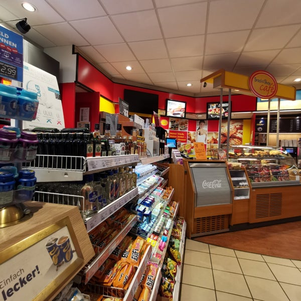 Esso Gas Station In Dusseldorf