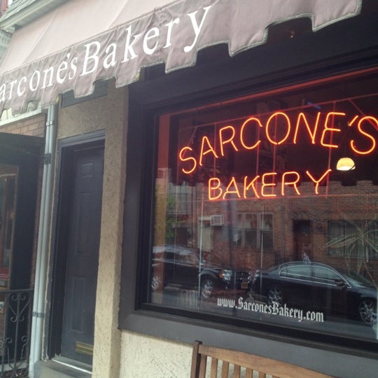 Photo taken at Sarcone&#39;s Bakery by Jake K. on 4/18/2012