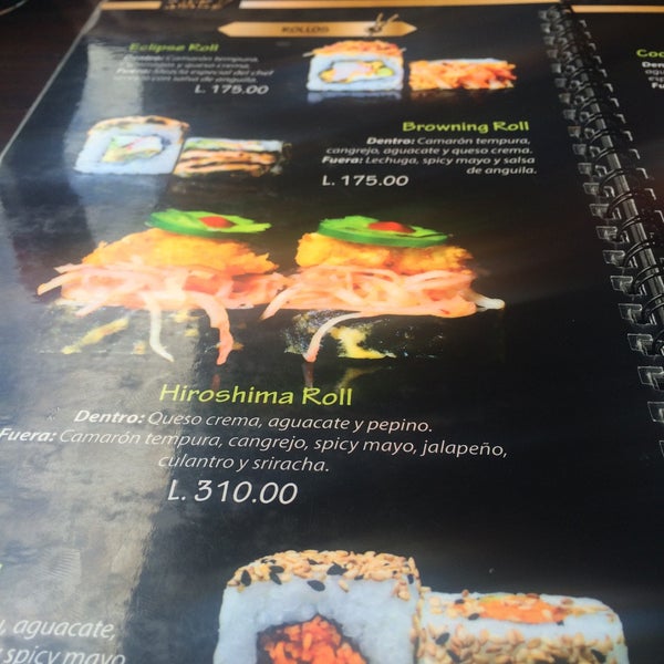 Sake sushi menu deals