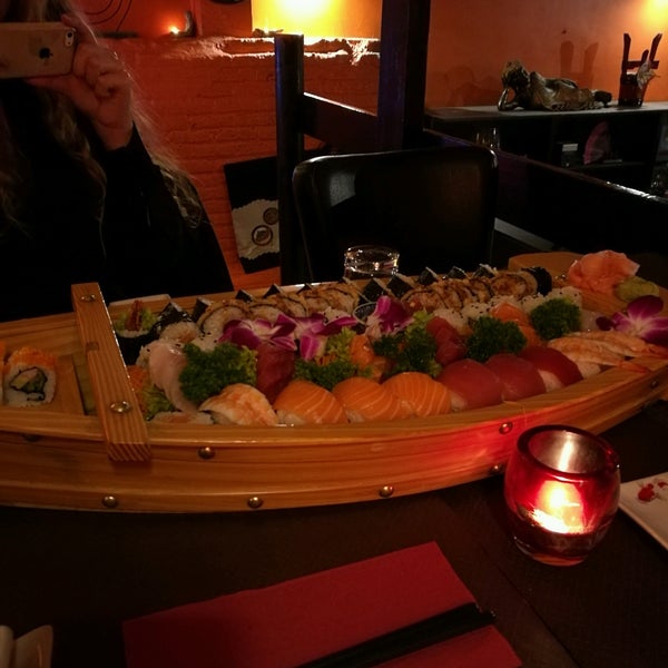 Photo taken at Sushi Palace by Lisa B. on 1/4/2017
