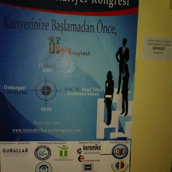 5/17/2013 tarihinde Merve K.ziyaretçi tarafından AIESEC Eskişehir'de çekilen fotoğraf
