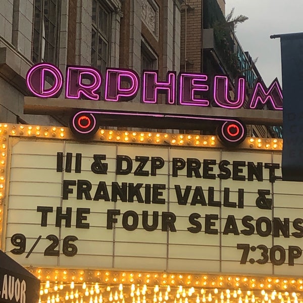 Photo taken at Orpheum Theatre by Joe A. on 9/26/2019