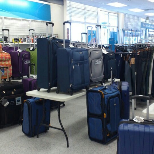 luggage at ross department store