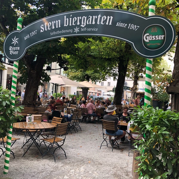 Biergarten Stockl Salzburg Salzburg