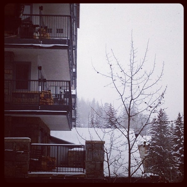 Photo taken at The Lodge at Vail by Susana P. on 12/8/2013