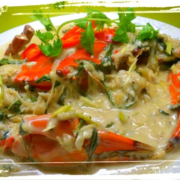 Also launching today is our yet specially created Lemongrass Coconut Milk Crab... It so fragrant and yummy... cheers