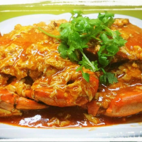 Omg... Check out the 1st order for our Crab feast yesterday... Double Spicy Lemongrass Chilli Crabs... Yummy to go... oh my