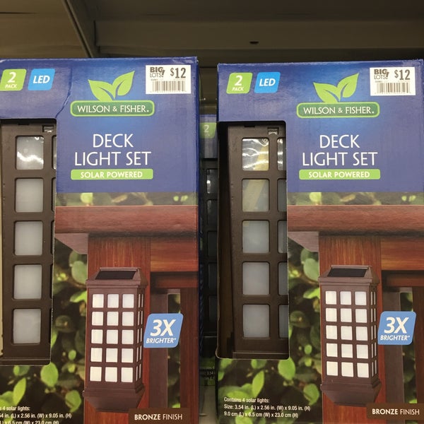 Wilson and fisher sale deck light set