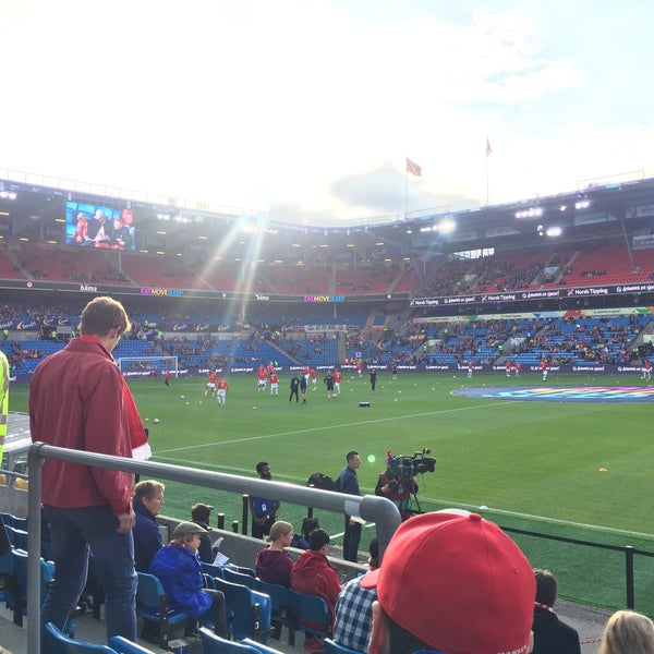 Photo taken at Ullevaal Stadion by Sari A. on 6/7/2019