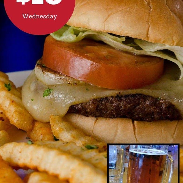 Great special on hump day. Burger and a beer $10.