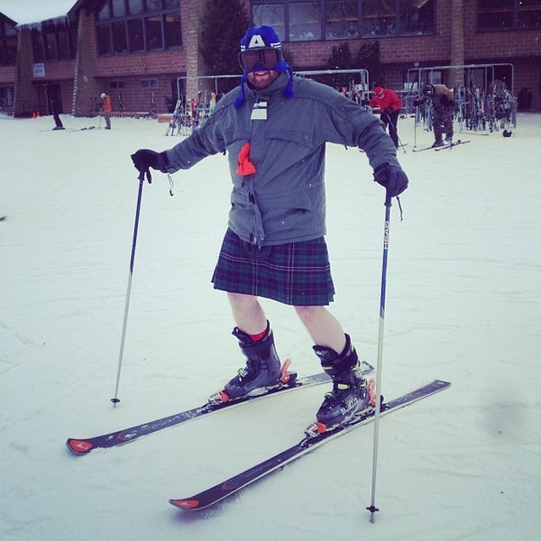 1/18/2014 tarihinde Brydon F.ziyaretçi tarafından Devil&#39;s Head Ski Resort'de çekilen fotoğraf