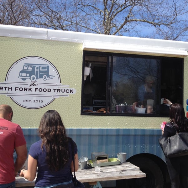 Photo taken at North Fork Table Lunch Truck by Celine K. on 4/19/2014
