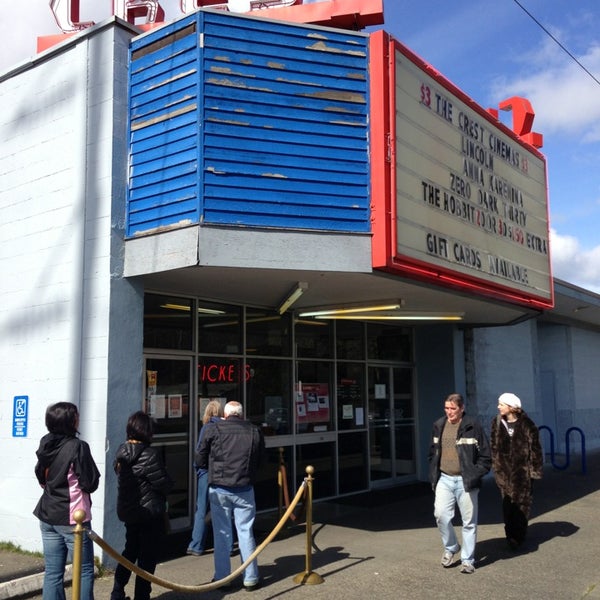 Crest Cinema Centre Indie Movie Theater in Shoreline